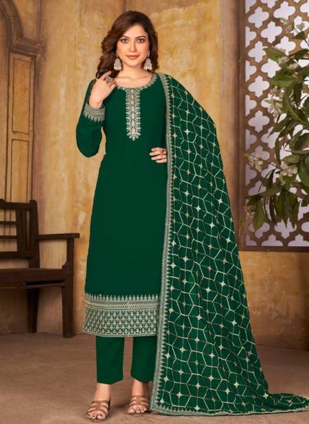 Green Colour Vaani Vol 27 Designer Ethnic Wear Exclusive Georgette Salwar Suit Collection 261